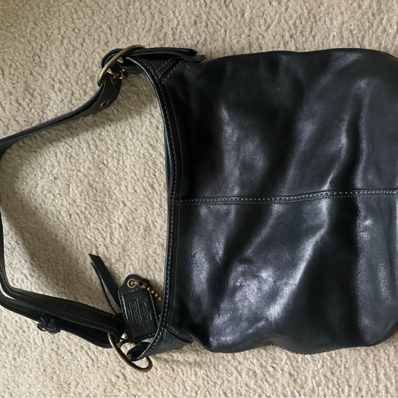 Coach Bleecker Tattersall Duffel Bucket Bag - Picture 2 of 6
